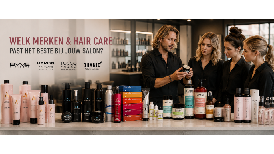 Welke merken en hair care past het beste bij jouw salon?