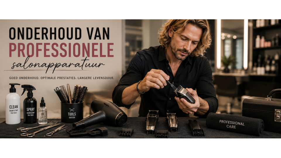 Onderhoud van professionele salonapparatuur