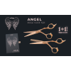 Scharenset Angel knipschaar 5.5 + gratis coupeschaar 5.5 40 tanden rosé-goud