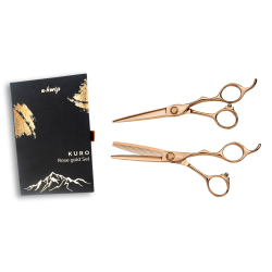 Kuro Rose Gold knipschaar 5.5 nu met gratis coupeschaar 5.5