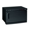 Handdoek warmer/ Towel warmer Zwart met schakelbare UV-lichtsterilisator