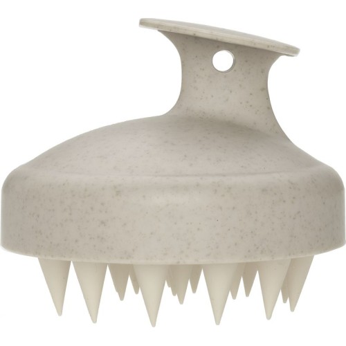 Hoofdmassage borstel Beige