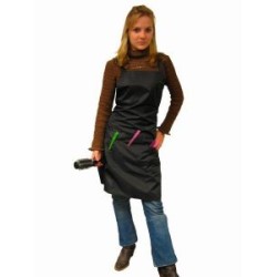 Kappersschort zwart L 182 x B 150