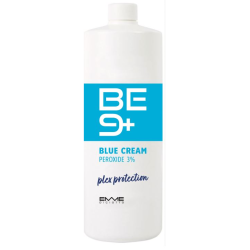 BE9+  3%/ 10 volume. Blauwe creme peroxide met PLEX technologie 1 liter