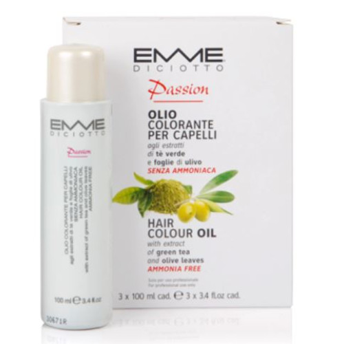 10.0 Extra Lichtblond Passion colour oil zonder ammonia 100ml EMME