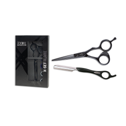Joewell X-Set Black 5.75 Japanse schaar met GRATIS Feathermes black 