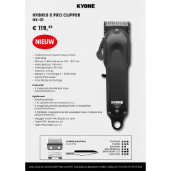 Hybrid X Pro tondeuse NIEUW