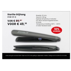 Starlite stijltang