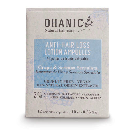 ANTI HAIR LOSS AMPULLEN OHANIC 12 X 10ML