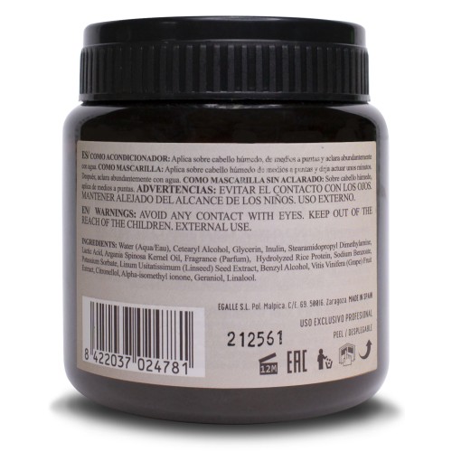 CURLY METHOD 3 IN 1 MASK OHANIC 250ML