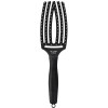 OLIVIA GARDEN FINGER BRUSH COMBO  LARGE BLACK