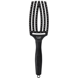 OLIVIA GARDEN FINGER BRUSH COMBO  LARGE BLACK