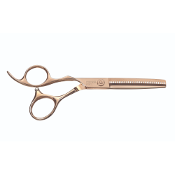 Linkse coupeschaar 5,5 rose goud