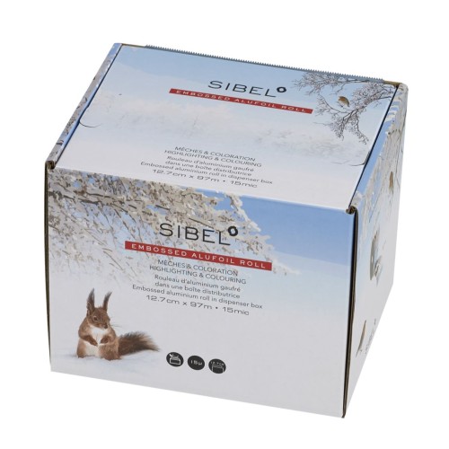 Winter print  folie Embossed Alufoil Roll 12.7x97m 15µ 