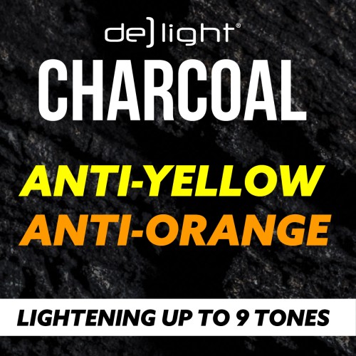 DE LIGHT CHARCOAL ZWARTE BLONDEER  500G*
