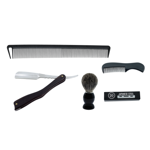 Barberset met knipschaar 7,0 E kwip