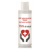 Desinfecterende handgel 75% alcohol 100ml, glycerine garandeert een zacht hydraterend effect.