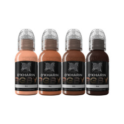 Sasha O Kharin RGBY Red Set 4x 30 ml