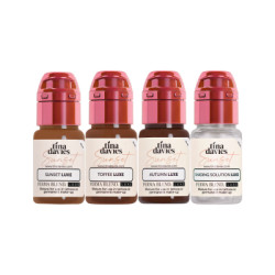 Tina Davies Sunset Brow Collection Complete Set of 4 x 15 ml