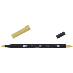 De Tombow ABT Dual Brush Pen 992 Sand