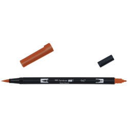 De Tombow ABT Dual Brush Pen 947 Burt Sienna