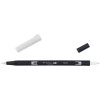 De Tombow ABT Dual Brush Pen N95 Cool Grey 1