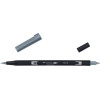 De Tombow ABT Dual Brush Pen N52 Cool Grey 8