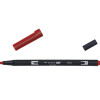 De Tombow ABT Dual Brush Pen 856 Poppy Red