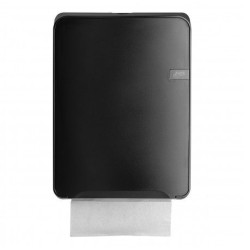 Euro Quartz Black kunststof Handdoek Dispenser