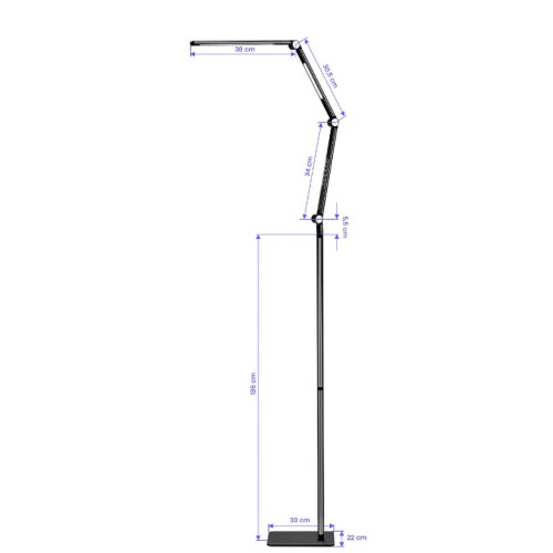 Schaduwloze cosmetische lamp