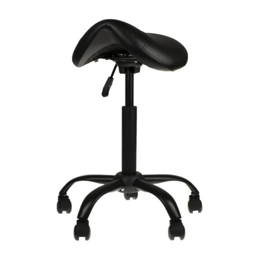 Zwarte Professional Tattoo Zadel artiesten stoelen kruk