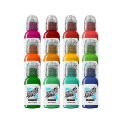 World Famous Limitless Tattoo Ink - Dragon Set - 12 x 30 ml