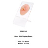 siliconen piercing displays neus