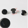 Profession Tattoo Pigment Ink Cups 8 mm Ink Cup Black