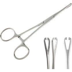 LEV Piercing Tang - Mini Pennington Forceps Open