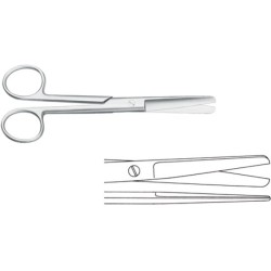 LEV Schaar bijde punten stomp 14.6 cm