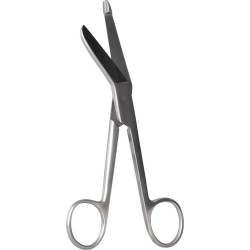 Lev Piercing Tang - Gebogen pleister schaar 14 cm