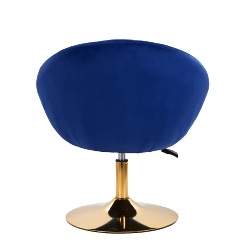 Beauty vaste stoel blauw