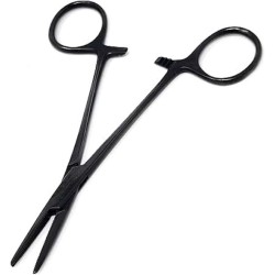 LEV Piercing Tang - Hemostatic Forceps Zwart 14 cm 
