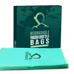 Degradable tattoo wash bottle bags