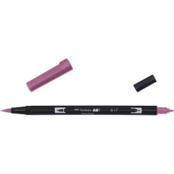 De Tombow ABT Dual Brush Pen 817 Mauve