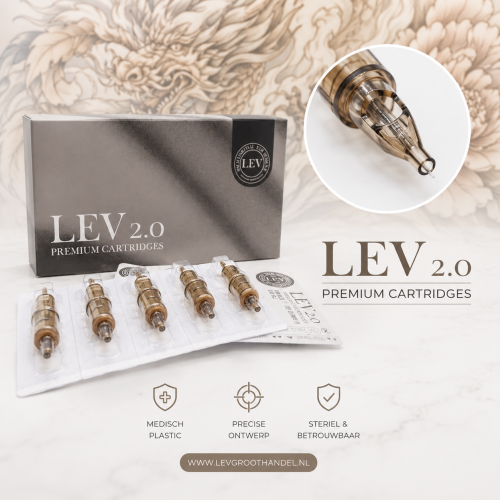 Lev 2.0 Cartridges Round Liner 0.25