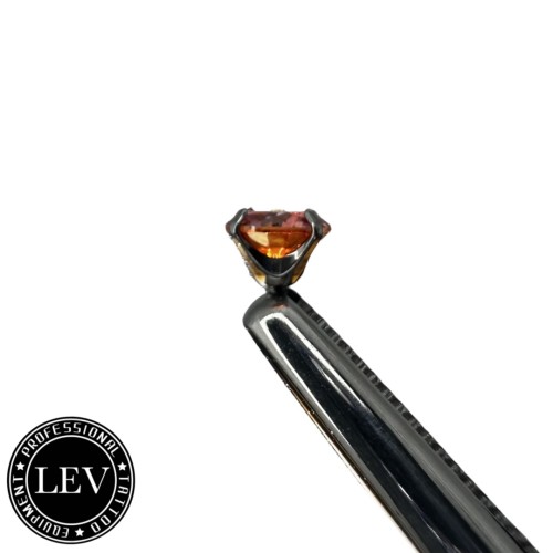 1.2 Titanium Internal Threaded Labret Met Moissanite Steen