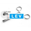 Dermal Anchor Forceps-for  Microdermal Inserts T.B.V 5 mm steen