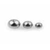 Titaniums ball 1.6mm 4,5,6 mm  zonder steen 