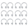 Titanium circular barbell 1.6 & 1.2 mm