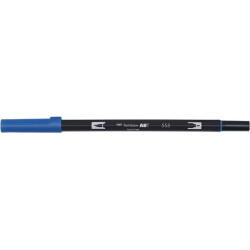 Tombow ABT Dual Brush Pen 555 Ultramarine