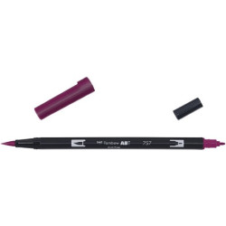 Tombow ABT Dual Brush Pen 757 Port Red