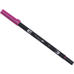 Tombow Brush pen ABT dual brush pen 725  Rhodamine Red