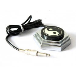 Footswitch Grote Stekker Zilver yin yang